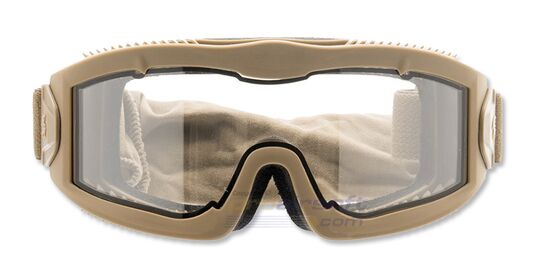 Lancer Tactical Aero Goggles, Tan