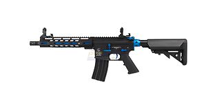 Cybergun Colt M4 Hornet sähköase (Mosfet), metalli sininen