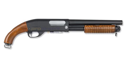 M870 Spring Type Shotgun, Metal/Wood