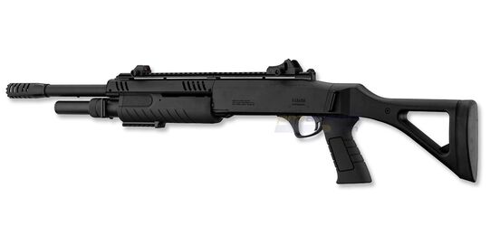 Bo Manufacture Fabarm STF/12-18 Spring Shotgun, Black