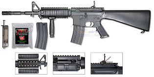 Proairsoft SR-16 Combo Spring Action Rifle
