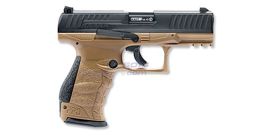 Umarex T4E Walther PPQ M2 .43 pistol, dualtone