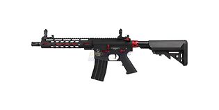 Cybergun Colt M4 Hornet sähköase (Mosfet), metalli punainen