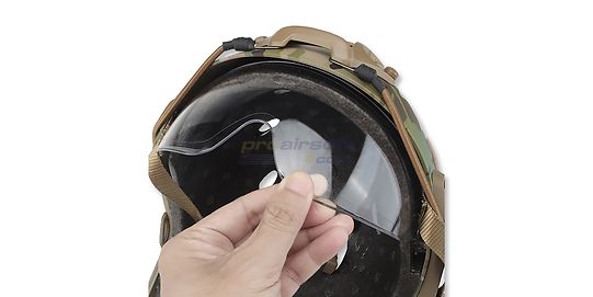 Diablo Fast Helmet with Lens, Multicam