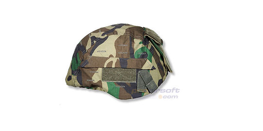 Mil-Tec Helmet Cover Woodland