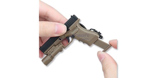 Diablo Keychain Glock 17, Tan