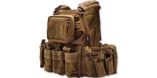 Swiss Arms Heavy Plate Carrier, Tan