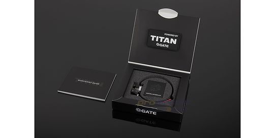GATE Titan V2 Expert Blu setti, johdotus taakse