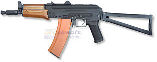 Cybergun AKS 74U sähköase, puu/metalli