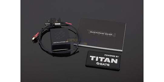 GATE Titan V2 Expert Blu setti, johdotus eteen