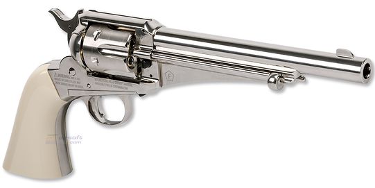Crosman Remington Model 1875 4,5mm CO2 revolveri, hopea