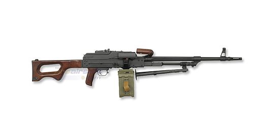 A&K PKM machinegun metal & wood version