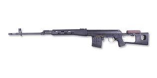 Dragunov SVD Sniper Rifle AEG, Metal Black