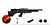 Aselkon MX7 PCP Airgun 5.5mm, Black