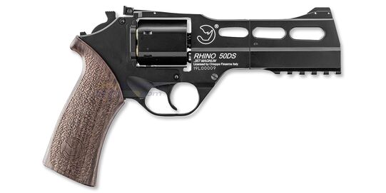 Bo Manufacture Chiappa Rhino 50DS CO2 Revolver, Black