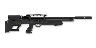 Hatsan BullBoss QE PCP ilmakivääri 6.35mm, musta