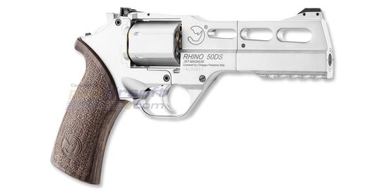 Bo Manufacture Chiappa Rhino 50DS CO2 Revolver, Silver