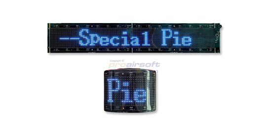 Timer Wireless LED Score Display (Rollable) – Flexible Waterproof LED Board for Shooting Sports - Wireless LED Score Display M16P2, rollable and waterproof with bright visibility for competitions