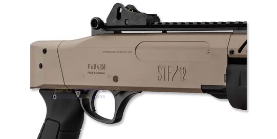 Bo Manufacture Fabarm STF/12-18" jousitoiminen haulikko, hiekka