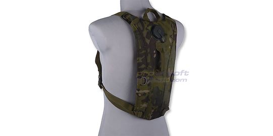 Juomareppu + juomarakko paketti, multicam
