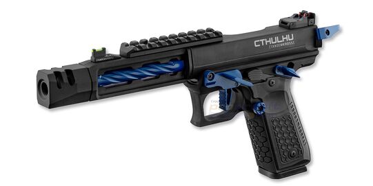 Lancer Tactical AAP-01 CTHULHU kaasupistooli, sininen