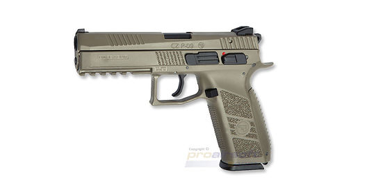 ASG CZ P-09 GBB Tan