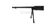 TD440-D Sniper Rifle with Scope and Bipod - Adjustable metal bipod with RIS mount
