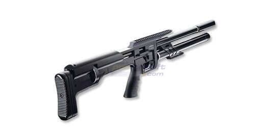 Snowpeak M60 PCP 6.35 mm Air Rifle - Snowpeak M60 6.35 mm PCP air rifle with regulator, magazine, and detachable air cylinder