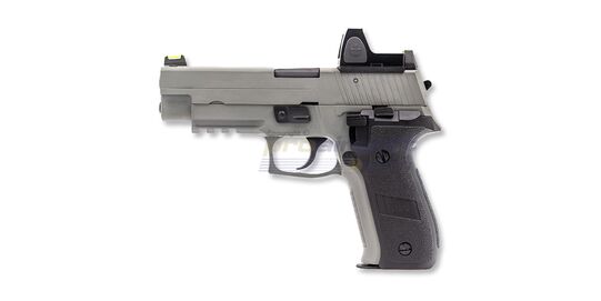 Raven R226 GBB With Red Dot Sight, Full Metal, Grey/Black