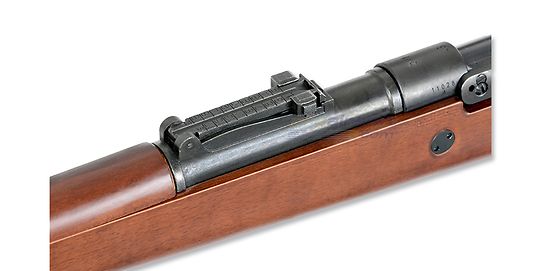 Mauser Kar K98 jousitoiminen kivääri (lippaalla), puutukki