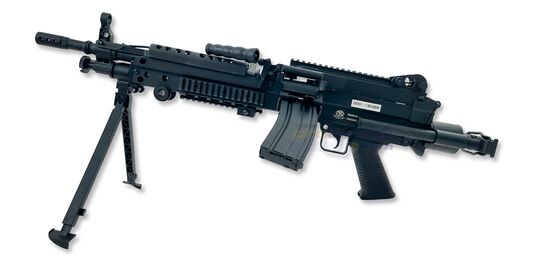 Cybergun FN M249 Para konekivääri, musta