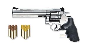 ASG Dan Wesson 715 CO2 revolveri 6", hopea