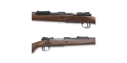 Mauser Kar K98 jousitoiminen kivääri (lippaalla)