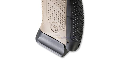 ASG CZ P-10C CO2 GBB, Metal Slide, FDE/Black - base