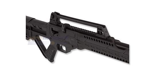 Hatsan Invader Auto PCP ilmakivääri 6.35mm, musta