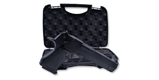 Cybergun Desert Eagle kaasu blowback salkulla, musta