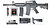 Proairsoft M4A1 Combo Spring Action Rifle