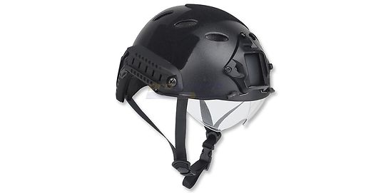 Diablo Fast kypärä linssillä, musta