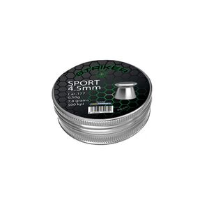 Striker Sport 4.5mm 0.50g Airgun Pellets (500 pcs) – Precision Wadcutter Pellets for Target Shooting