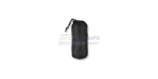 Mil-Tec sadeponcho, ripstop, musta