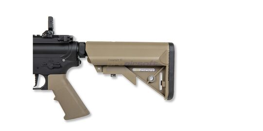 Specna Arms Daniel Defence Mk18 P26 Prime HAL ETU Chaos Bronze, hiekka