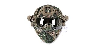 Diablo Fast Full Face Helmet, Digital Woodland