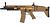 Cybergun FN SCAR-L sähköase, metalli, hiekka