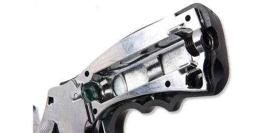 Umarex Smith & Wesson 629 Classic 6,5" 6mm CO2 Revolver - Rubberized grip with integrated CO₂ tool