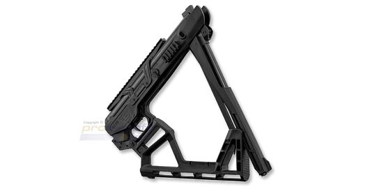 Black Bunker BM8 Survival 4.5mm ilmakivääri, musta - Kompakti rakenne, helppo kuljettaa ja säilyttää