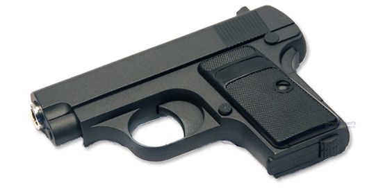 Colt 25 jousipistooli, metalli