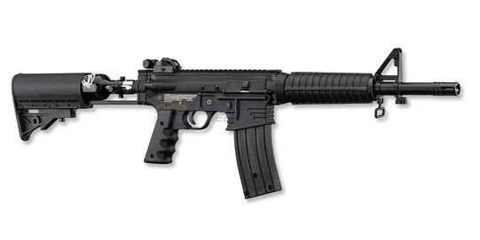 Tactical Swap Magfed Cal .68 paintball kivääri - Tactical Swap Magfed .68 paintball-kivääri lipassyötöllä ja alumiinirungolla