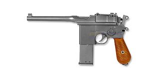 Mauser C96 Gas Pistol, Metal