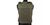 Body Armor Tactical Vest – Olive Green Protective Vest for CQB and Training - Rear panel with plate inserts and adjustable straps
