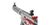 King Arms PDW 9mm SBR Long AEG, Grey&Red
